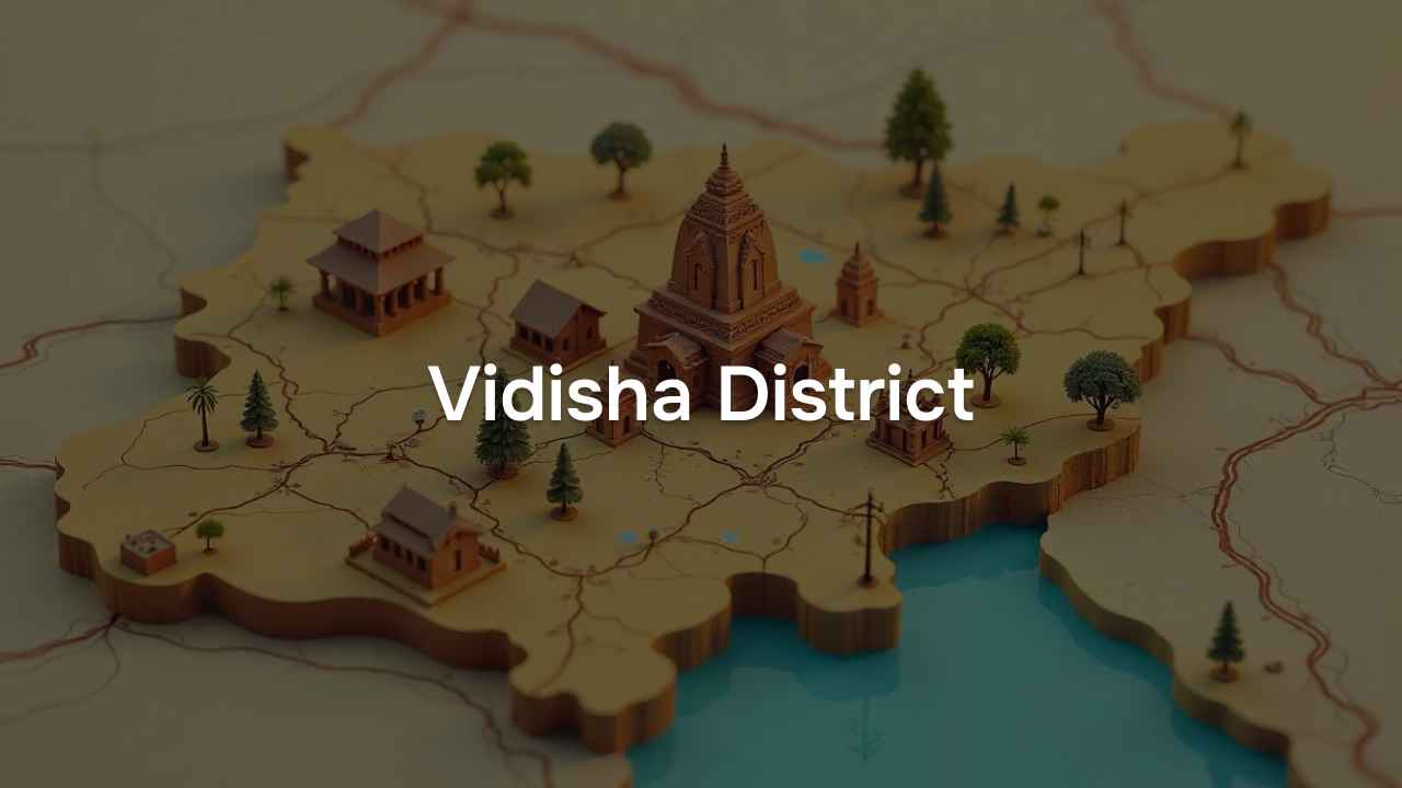 Village Amenities for Vidisha District of Madhya Pradesh, 2011